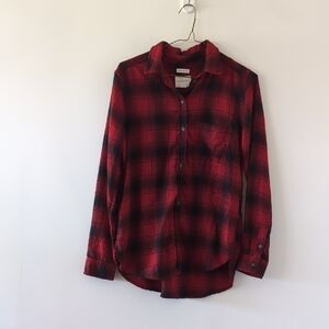 American Eagle Outfitters Ahhmazingly Soft Plaid Shirt Size S